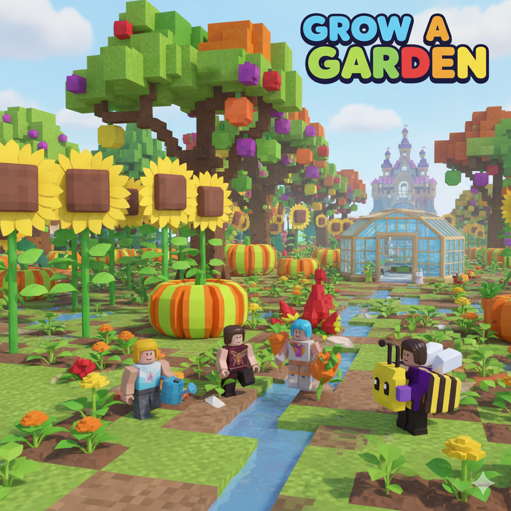 🌱 Grow a Garden (Roblox): Rahasia Seru Menanam, Panen, dan Jadi Jutawan Virtual